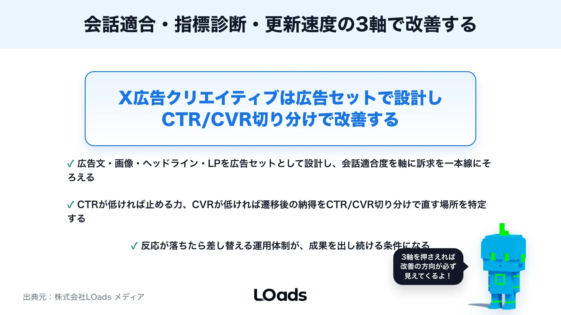 X広告のクリエイティブの作り方：テキスト・画像・動画・ヘッドラインの改善ポイントのまとめ