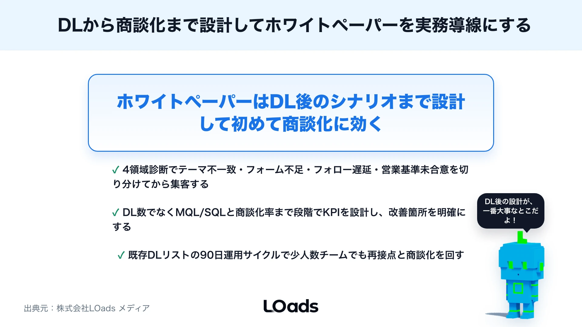 BtoBマーケティングのホワイトペーパー活用：資料ダウンロードでリードを増やす方法のまとめ
