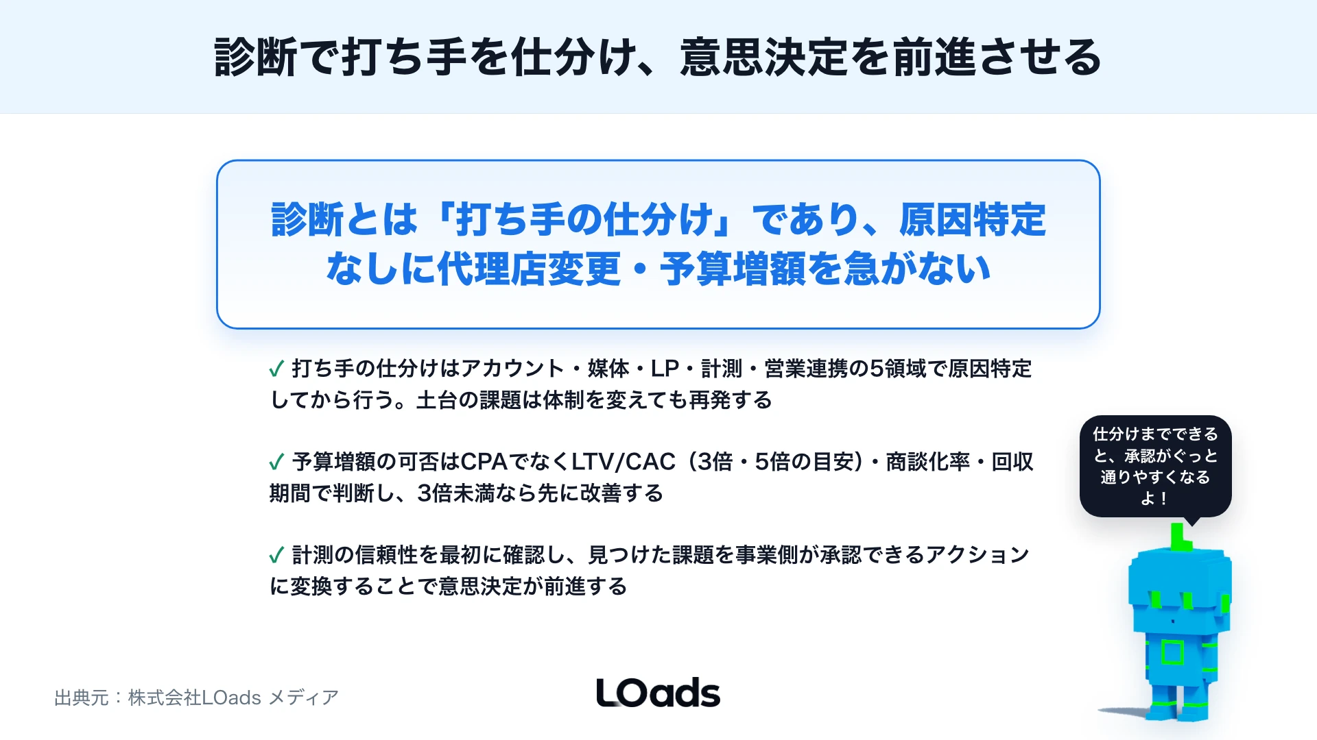 デジタル広告を見直すタイミング：代理店変更・予算増額前に確認すべき診断項目のまとめ