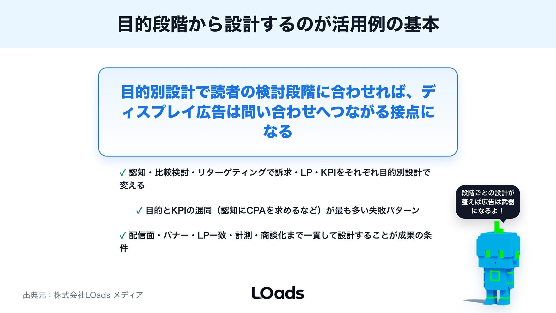ディスプレイ広告の活用例：認知・比較検討・リターゲティングをどう使い分けるかのまとめ