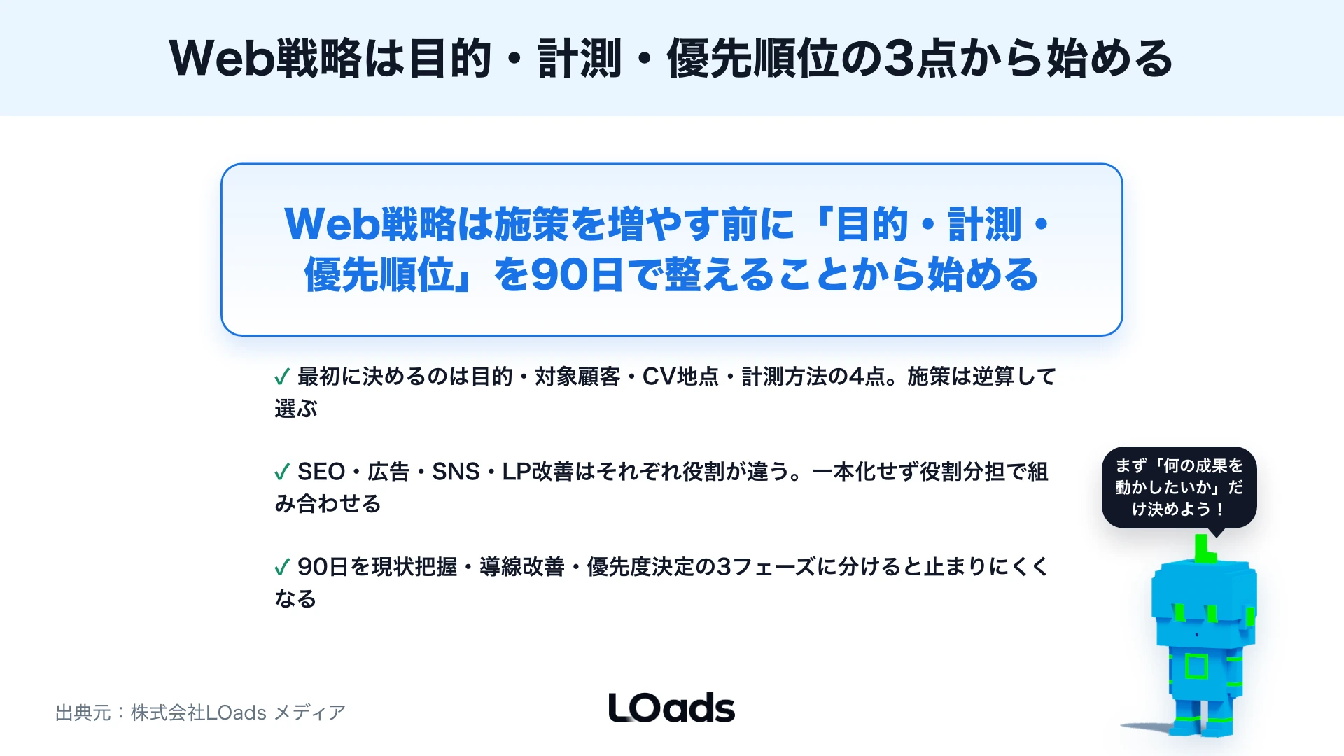 Web戦略とは？Web集客・広告・サイト改善を事業成果につなげる考え方のまとめ